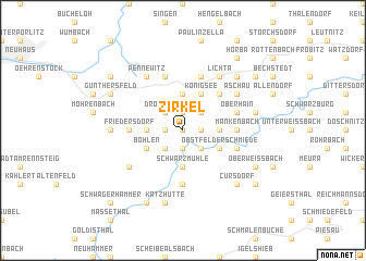 map of Zirkel