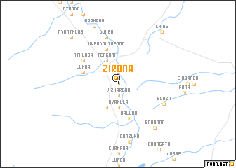 map of Zirona