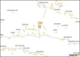 map of Zir