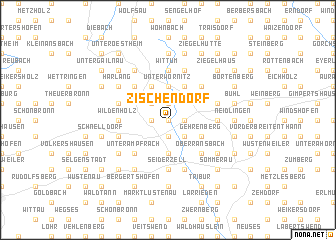 map of Zischendorf