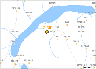 map of Zisie