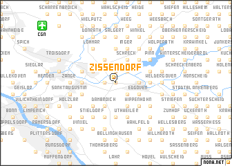 map of Zissendorf
