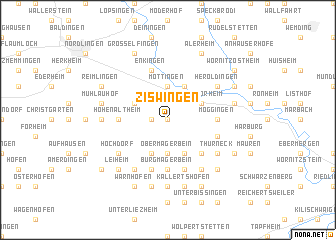 map of Ziswingen