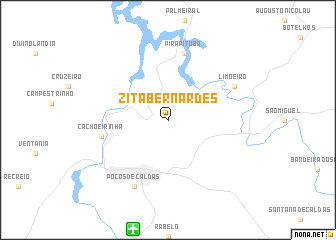 map of Zita Bernardes