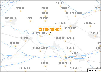 map of Zita-Kashka