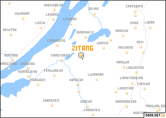 map of Zitang