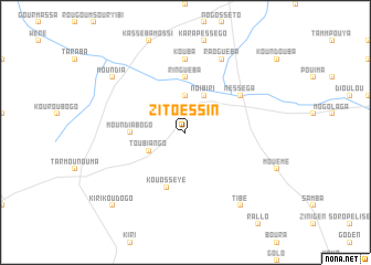 map of Zitoessin