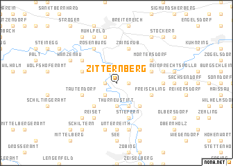 map of Zitternberg