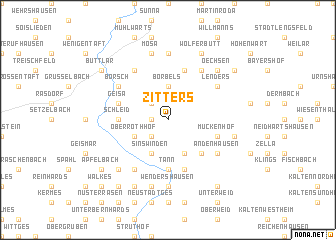 map of Zitters