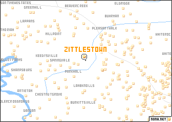 map of Zittlestown