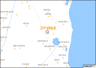 map of Zitundo
