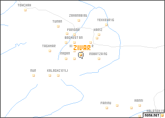 map of Zīvar