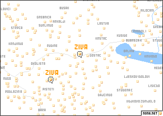 map of Živa