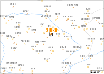 map of Zīwka