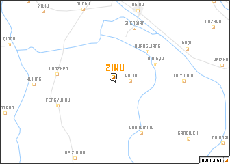 map of Ziwu