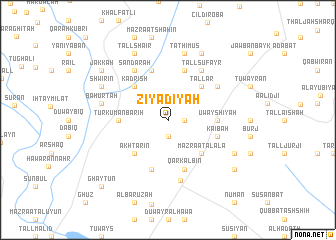 map of Ziyādīyah