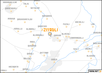 map of Ziyadlı