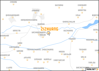 map of Zizhuang
