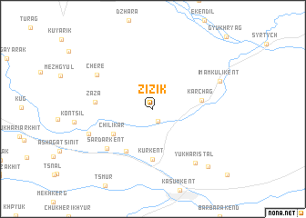 map of Zizik