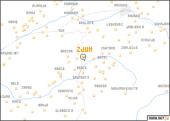 map of Zjum