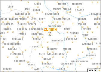 map of Zlaiah