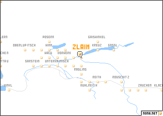 map of Zlaim