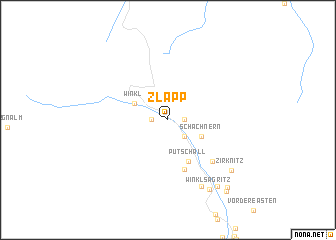 map of Zlapp