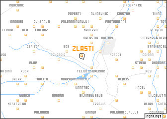 map of Zlaşti