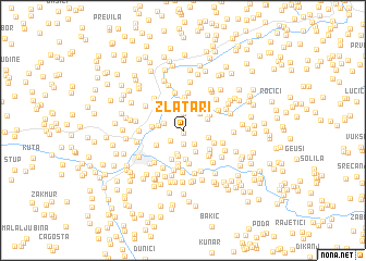 map of Zlatari