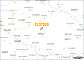 map of Zlatovo