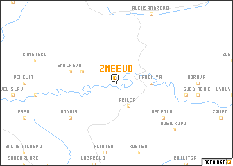 map of Zmeevo