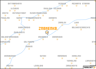 map of Znamenka