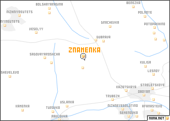 map of Znamenka