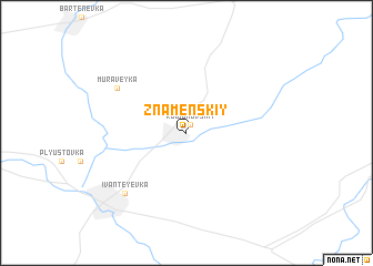 map of Znamenskiy