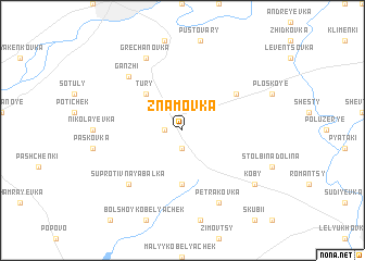 map of Znamovka