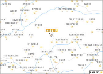 map of Zntou