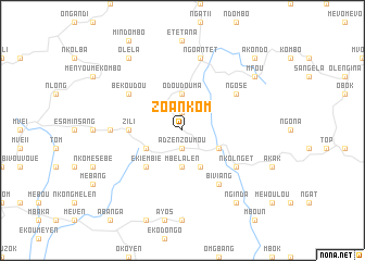 map of Zoankom