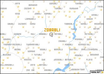 map of Zobabli