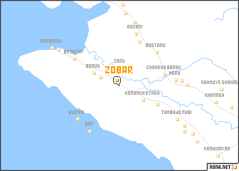 map of Zobār