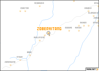 map of Zobermitang