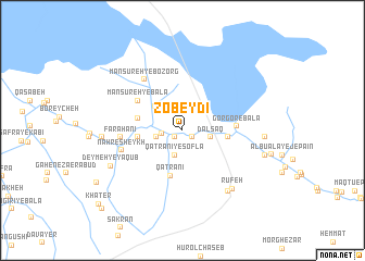 map of Zobeydī