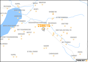 map of Zobeyd