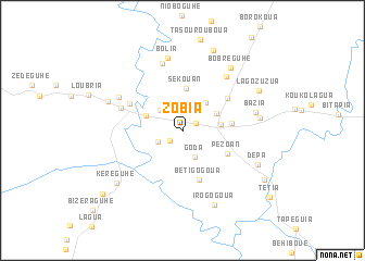 map of Zobia