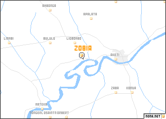 map of Zobia