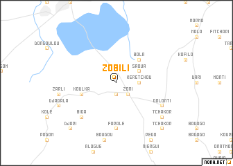 map of Zobili