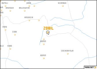 map of Zobil