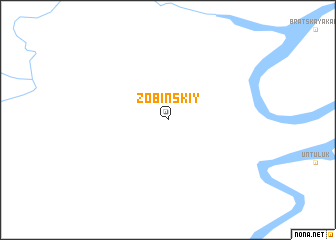 map of Zobinskiy