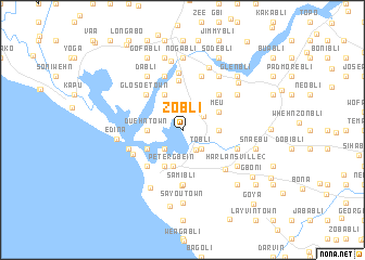 map of Zobli