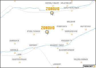 map of Zobovo