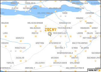 map of Zochy